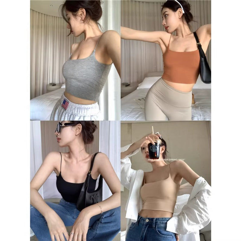 Ribbed Crop Cami