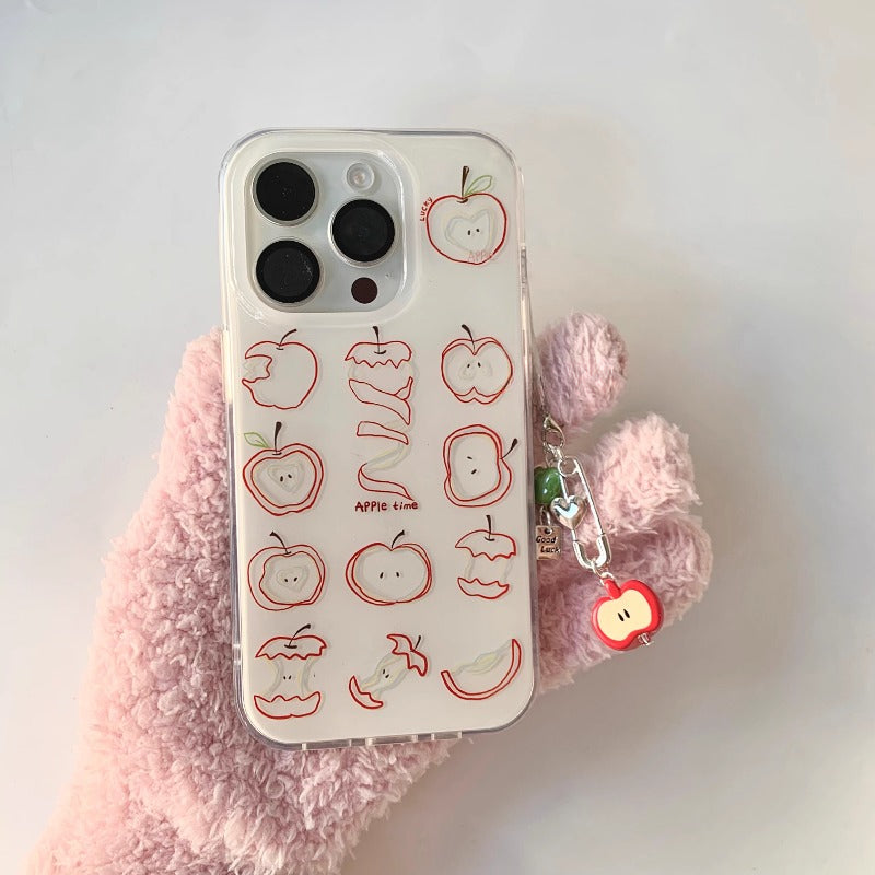 Clear Apple Sketch Case