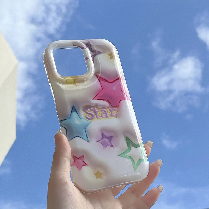 Rainbow Star Bubble Case