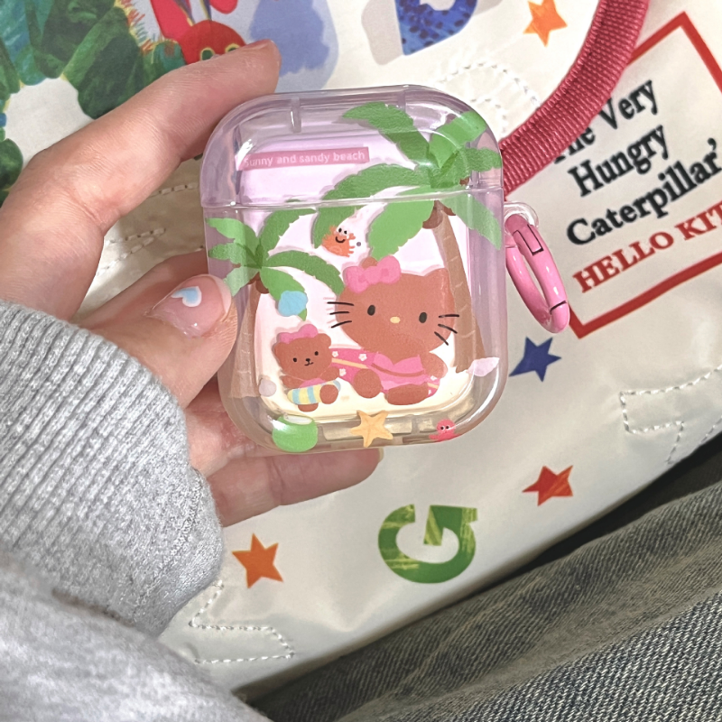 Baby Hawaii Kitty Airpods Case