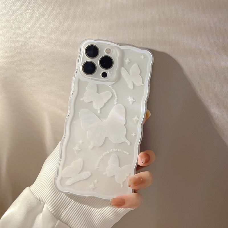 White Flutter Case