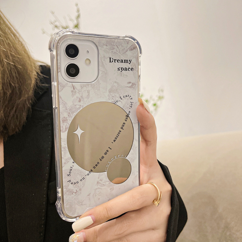 Wording Planet Mirror Case