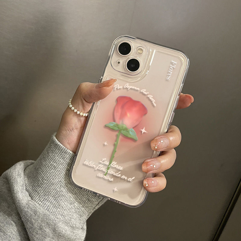 Gradient Tulip Transparent Case