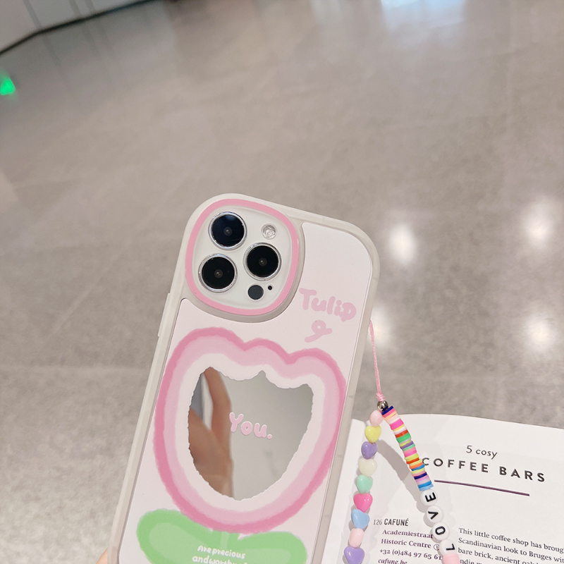 Tulip Mirror Phone Charm Case