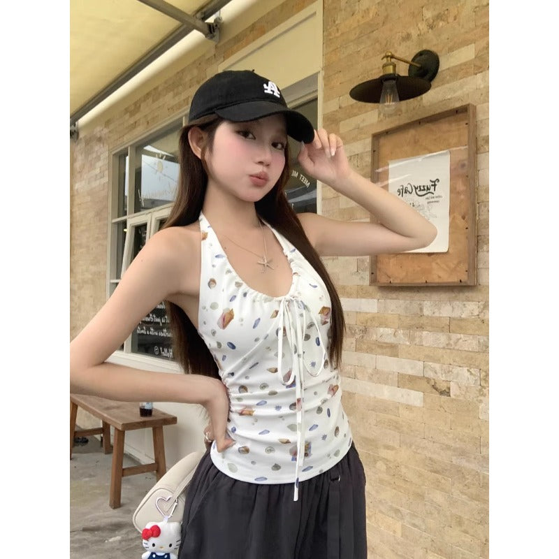 Casual Halter Cargo Set