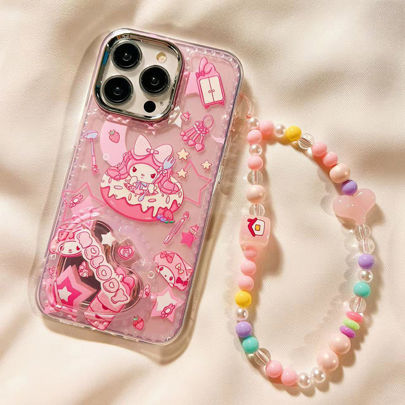 Sanrio Heart Mirror Case