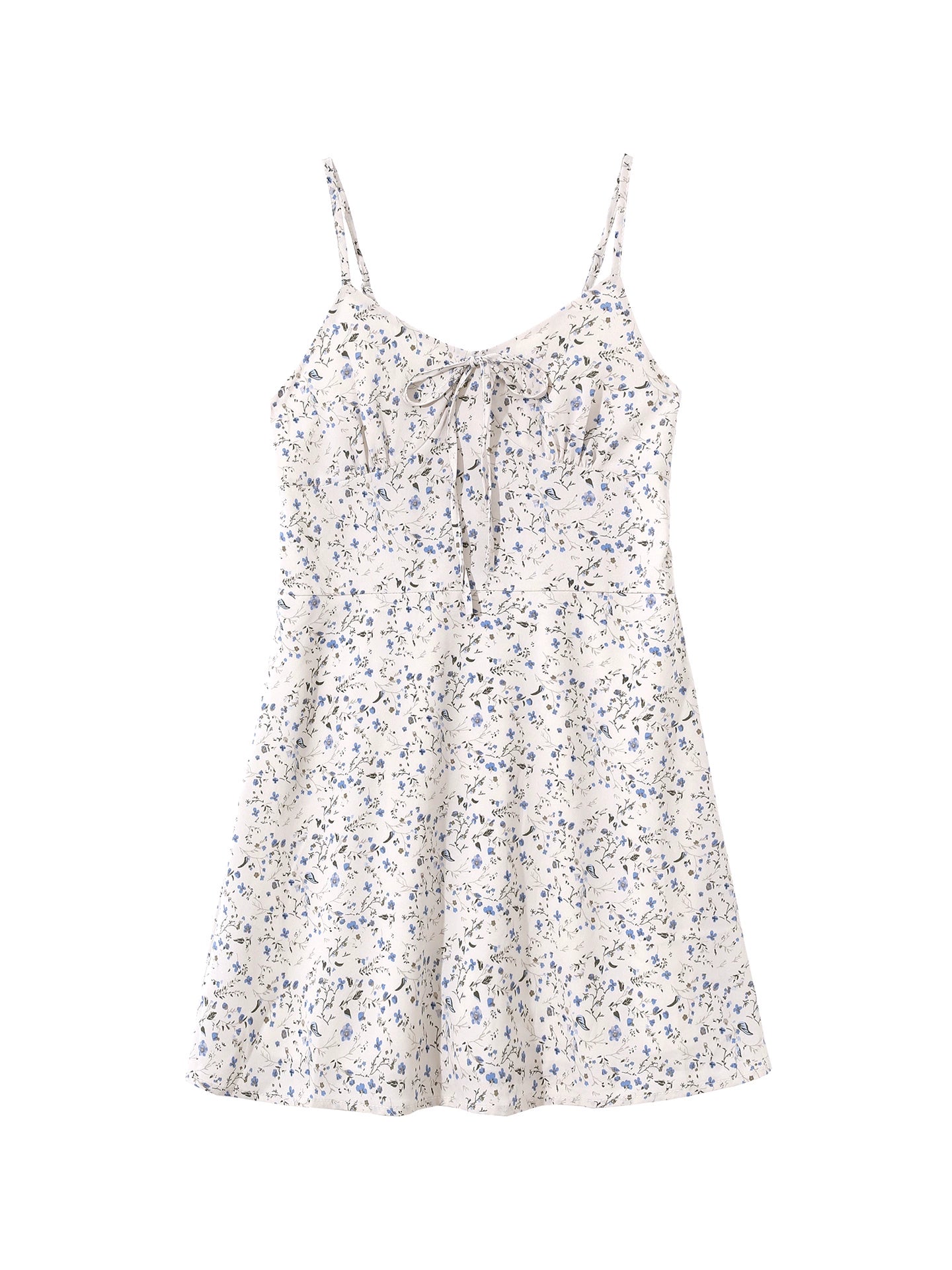 Floral Mini Dress Cardigan