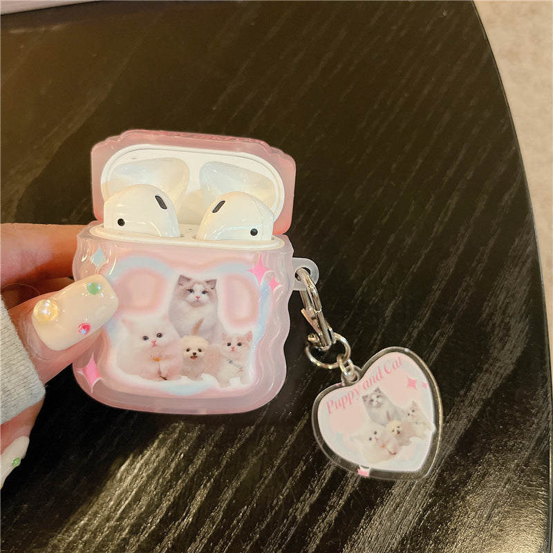 Puppy and Cat Airpods Case