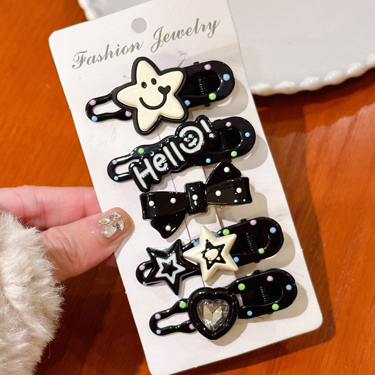 Cute Cartoon Girls Hair Clips