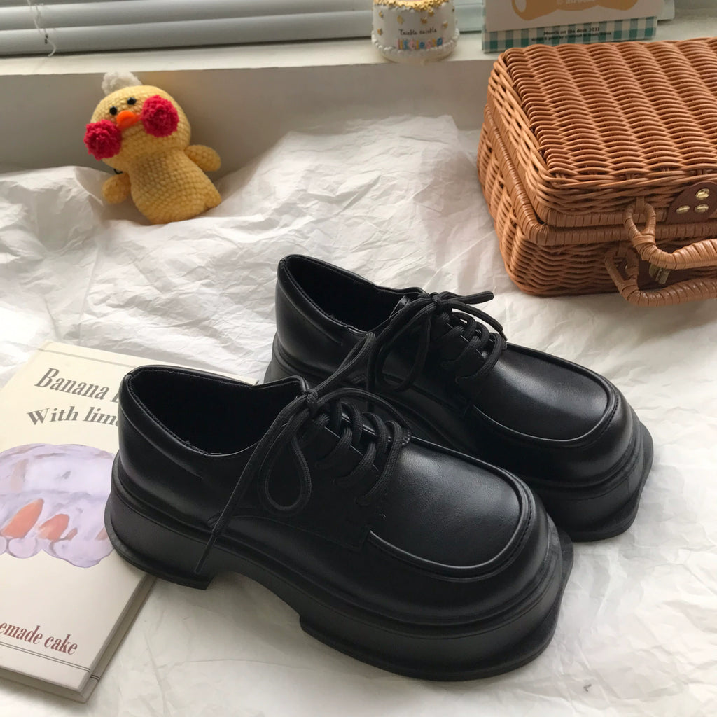 Vintage Chunky Platform Oxford Shoes
