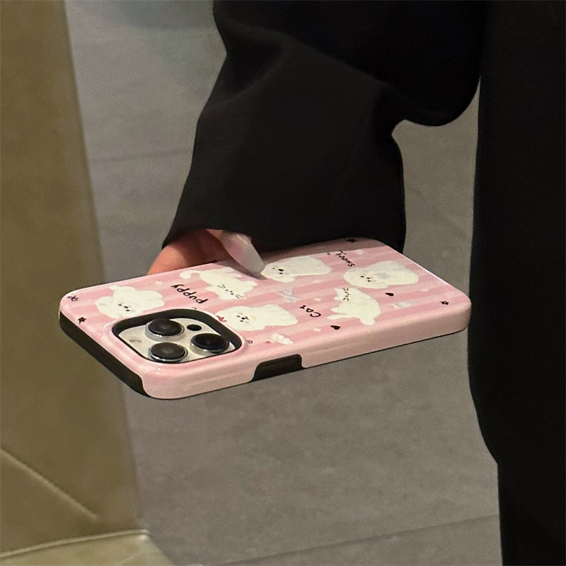 Puppy Cat Pink Case