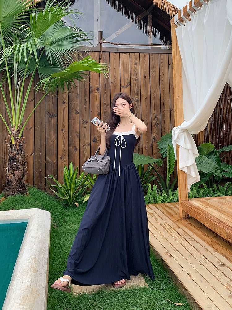 Drawstring Sundress Summer Dress