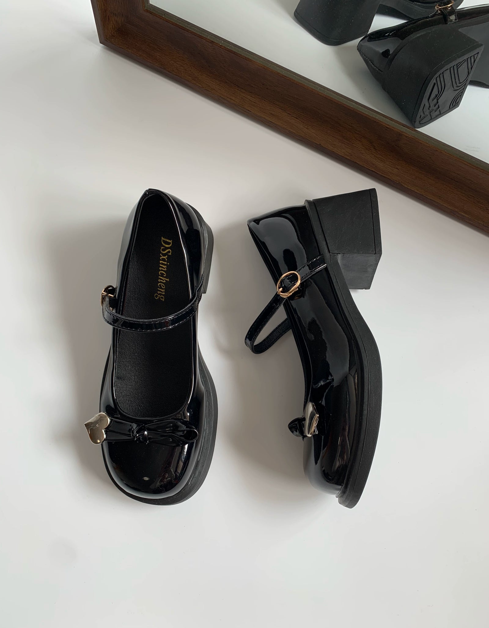 Patent Leather Bow Mary Janes