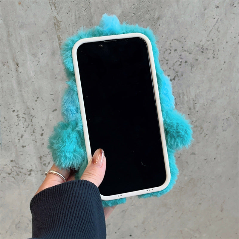 Ocean Blue Clownfish Fluffy Case