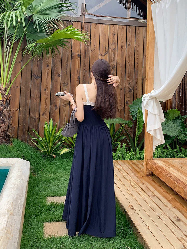 Drawstring Sundress Summer Dress