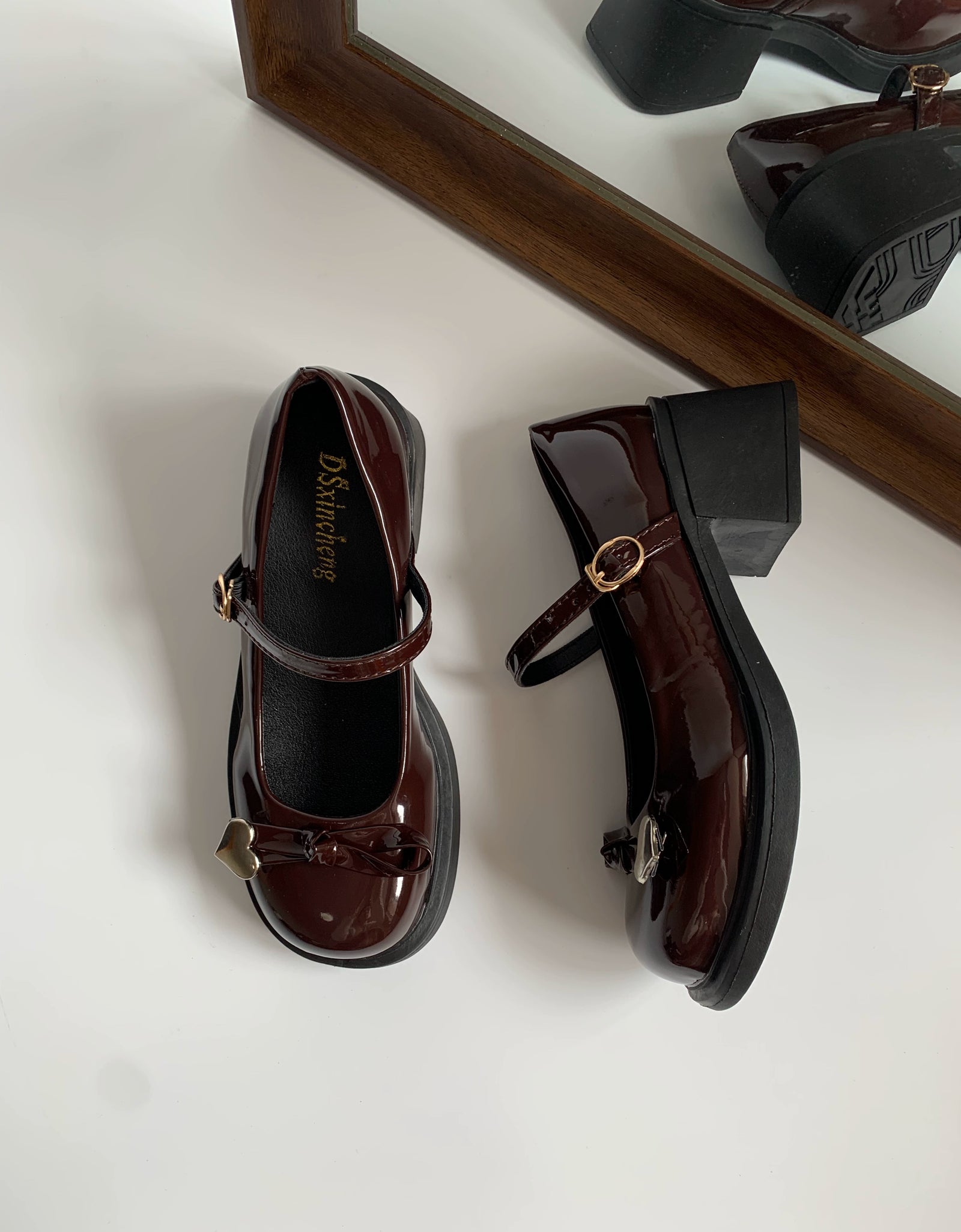 Patent Leather Bow Mary Janes