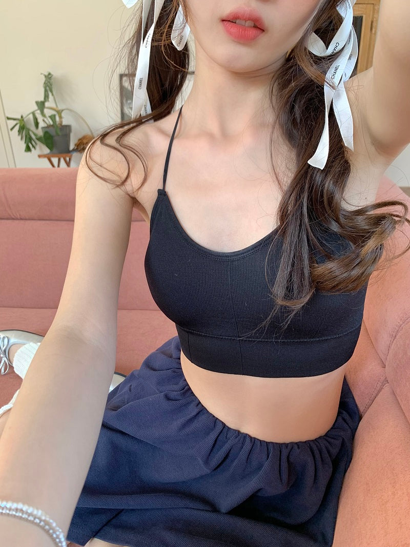 Seamless Comfort Ribbed Crop Bralette