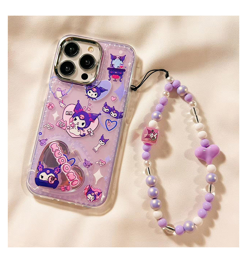 Sanrio Heart Mirror Case