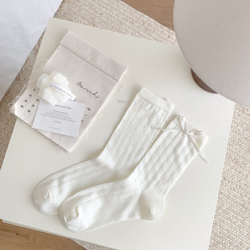 Floral Lace Ribbon Anklets