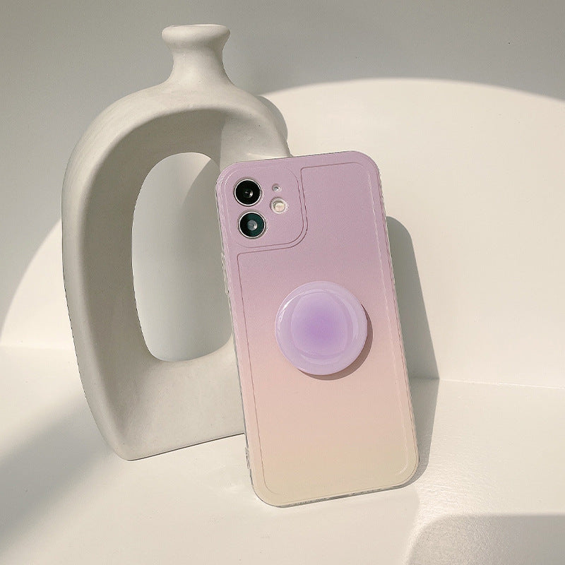 Lilac Gradient Pop Socket Case