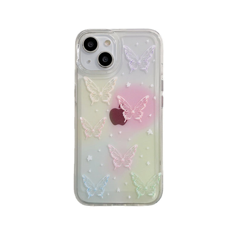 Colorful Flutter Transparent Case