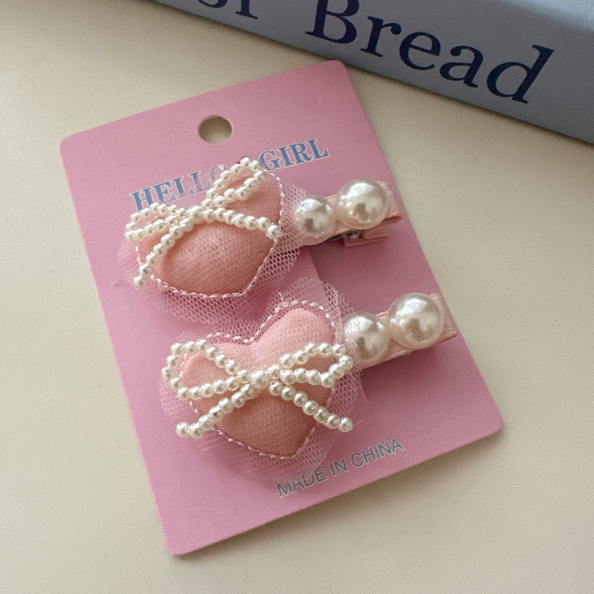 Hearty Ribbon Mini Clips
