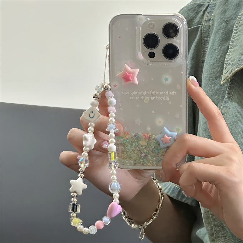 Star Quicksand Transparent Case