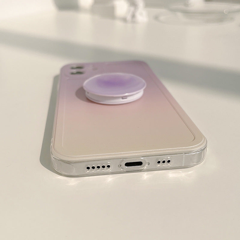 Lilac Gradient Pop Socket Case