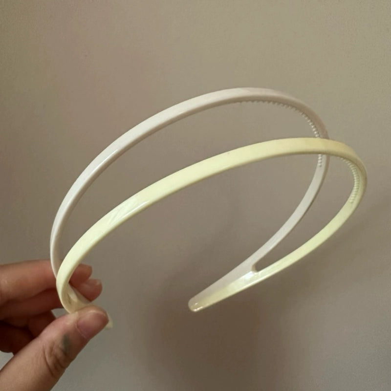 Pastel Slim Non-Slip Headband Set