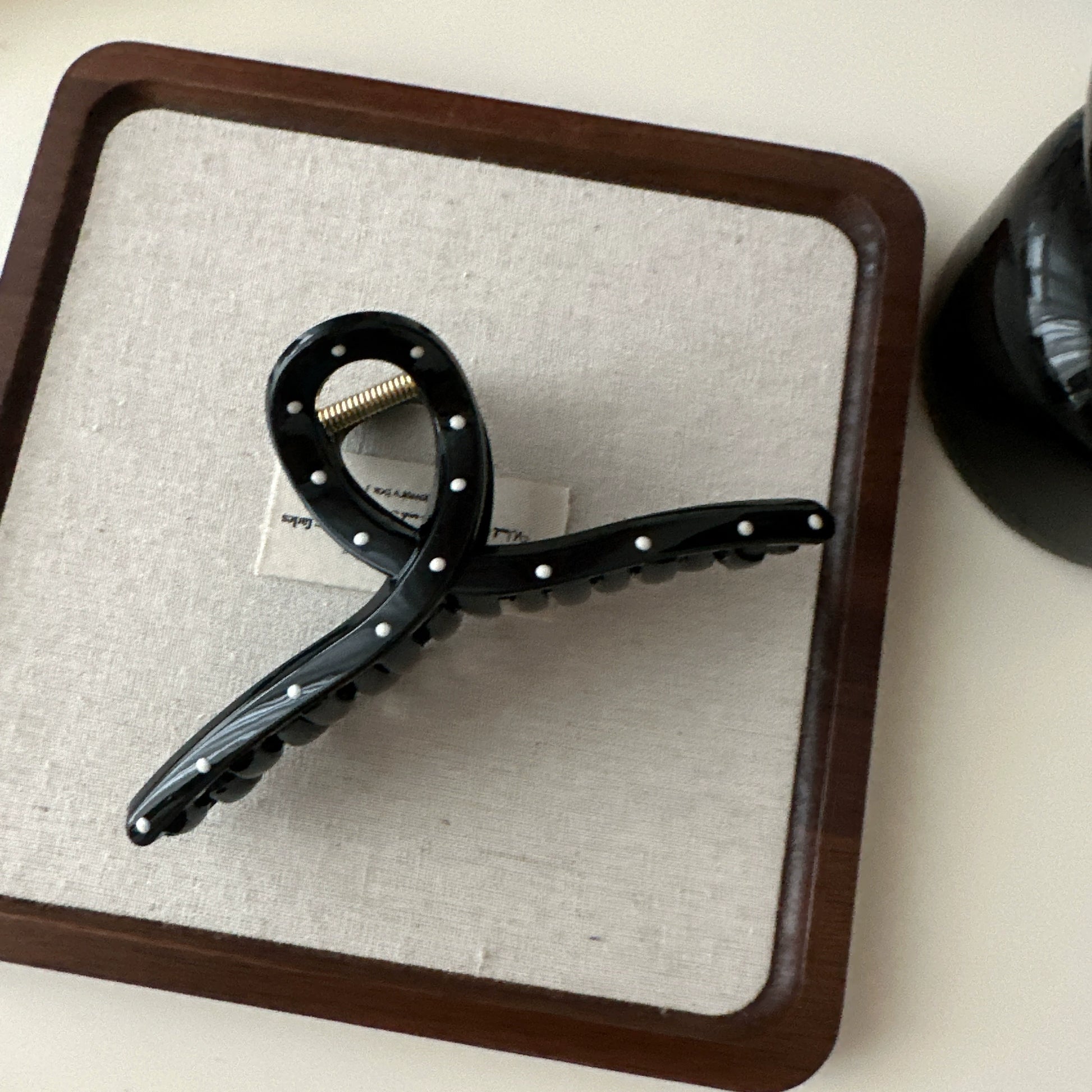 Polka Dot Hair Clips