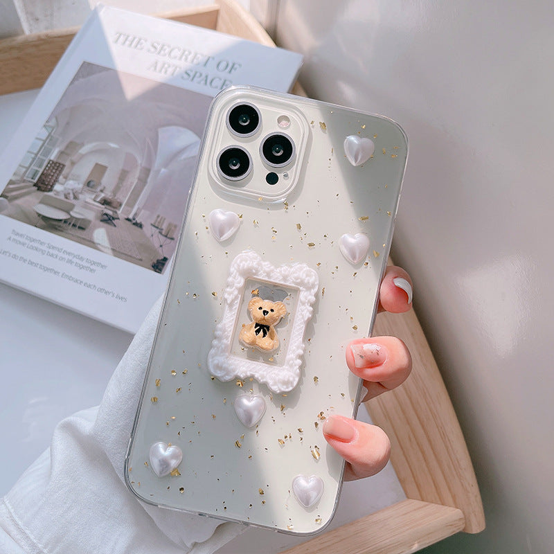 Frame Teddy Pearl Case