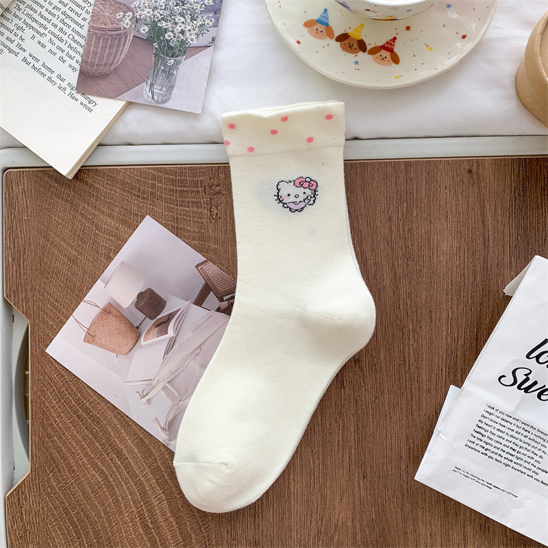 Hello Kitty Ruffled Anklets