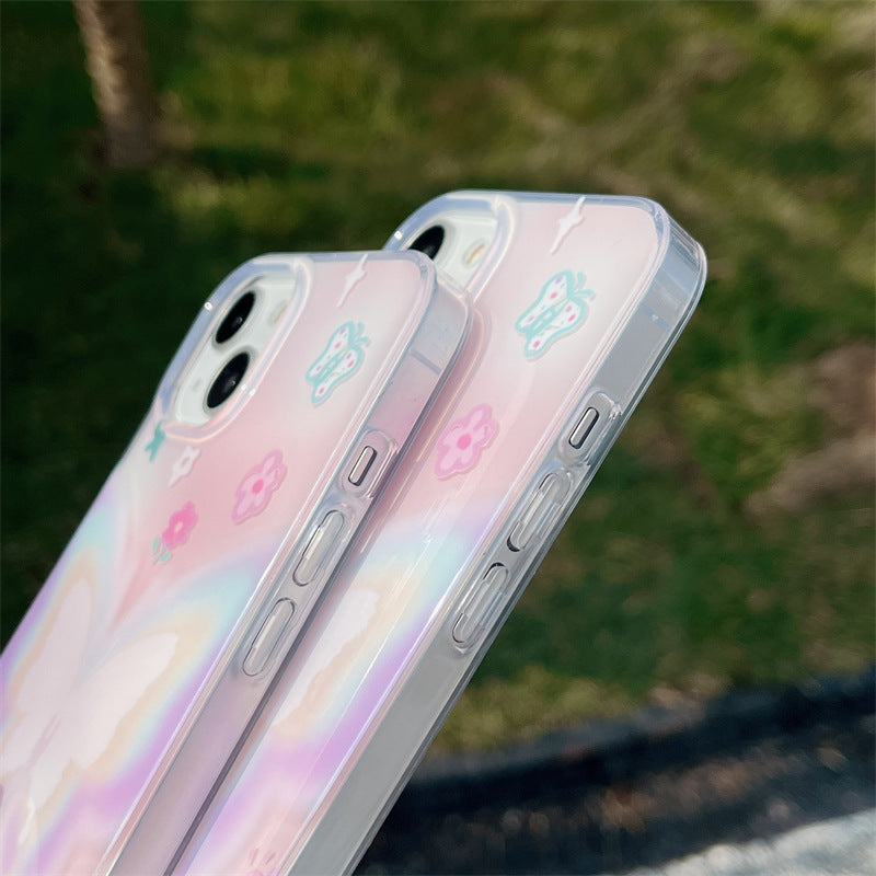 Rainbow Gradient Flutter Case