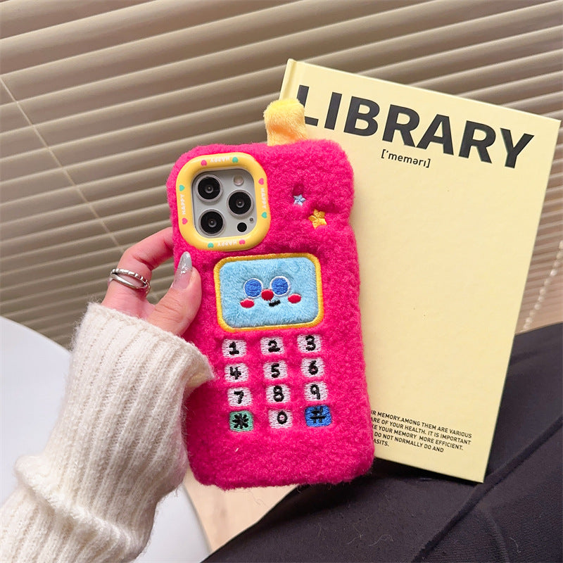 Emoji Cellphone Fluffy Case