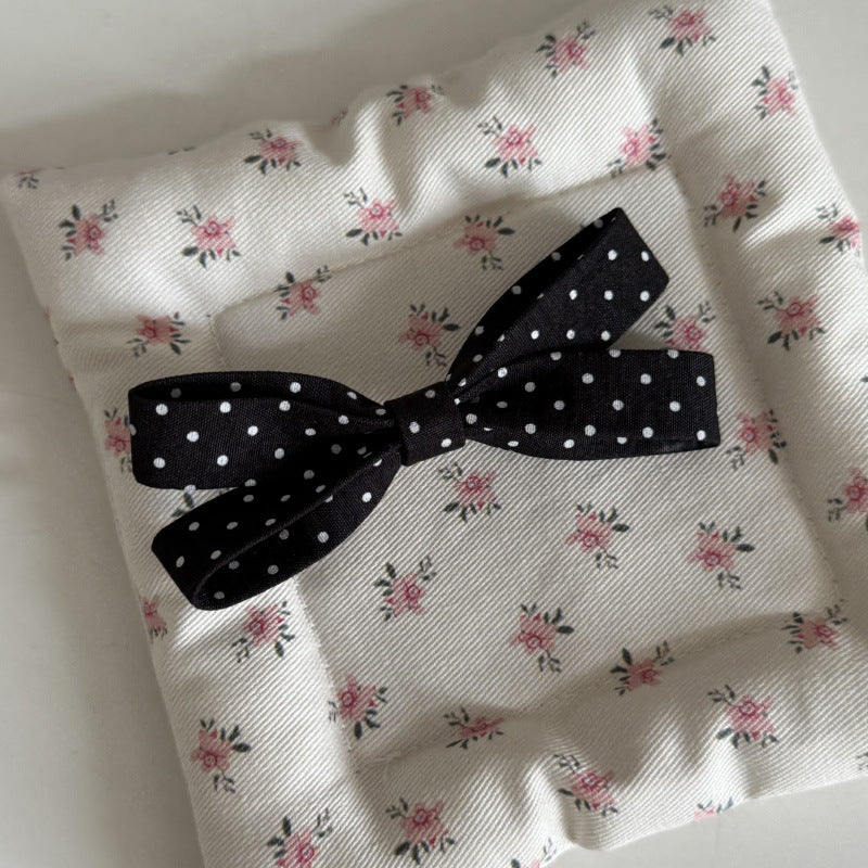 Polka Dot Bow Hair Accessories Set