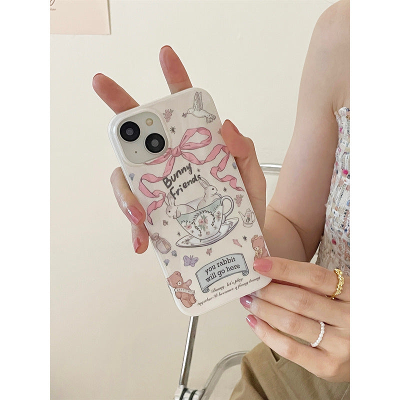 Bunny Friends Tea Cup Case