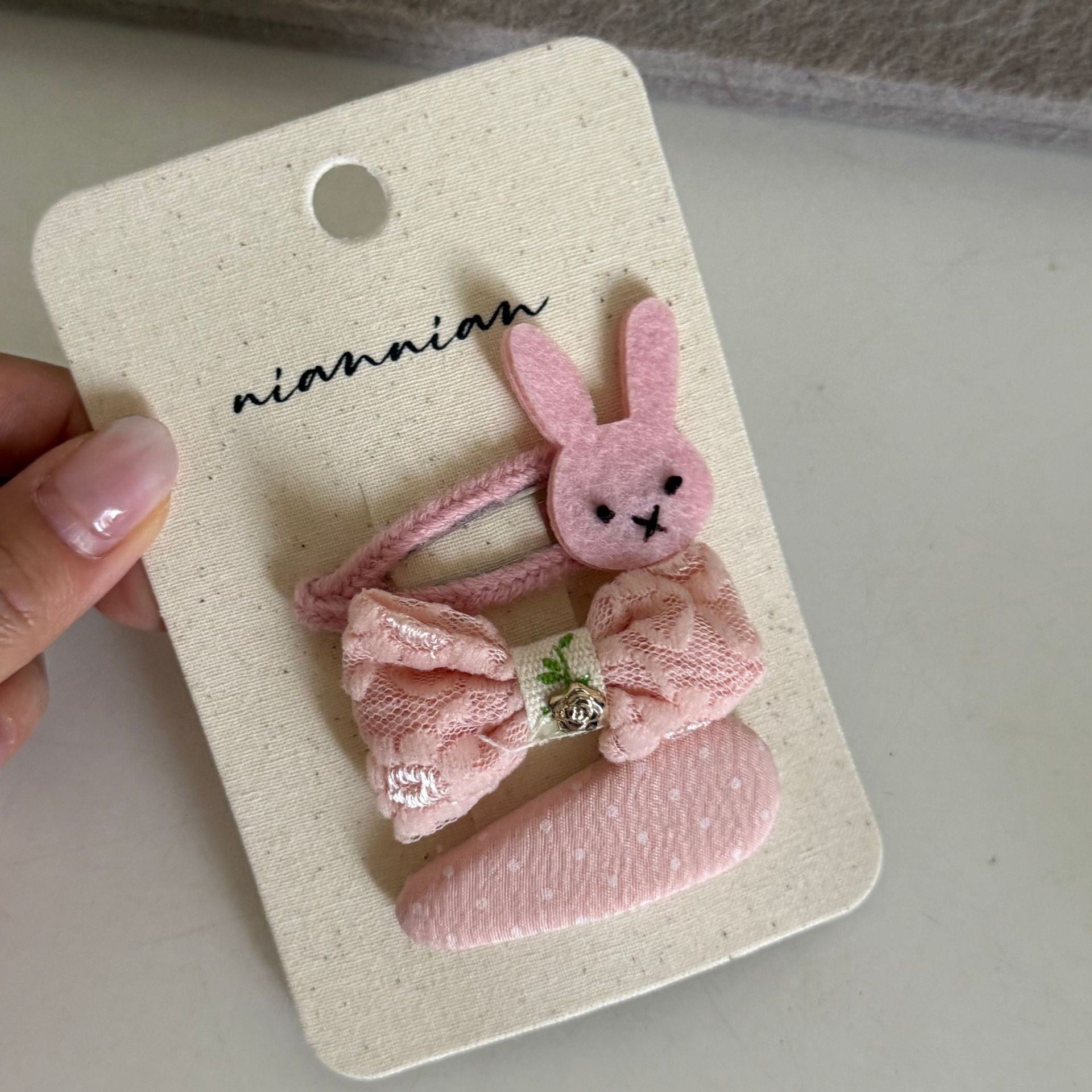 Charming Pastel Floral Hair Clips