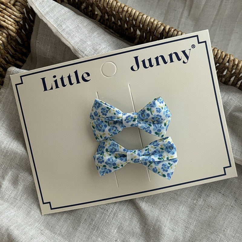 Charming Pastel Floral Hair Clips