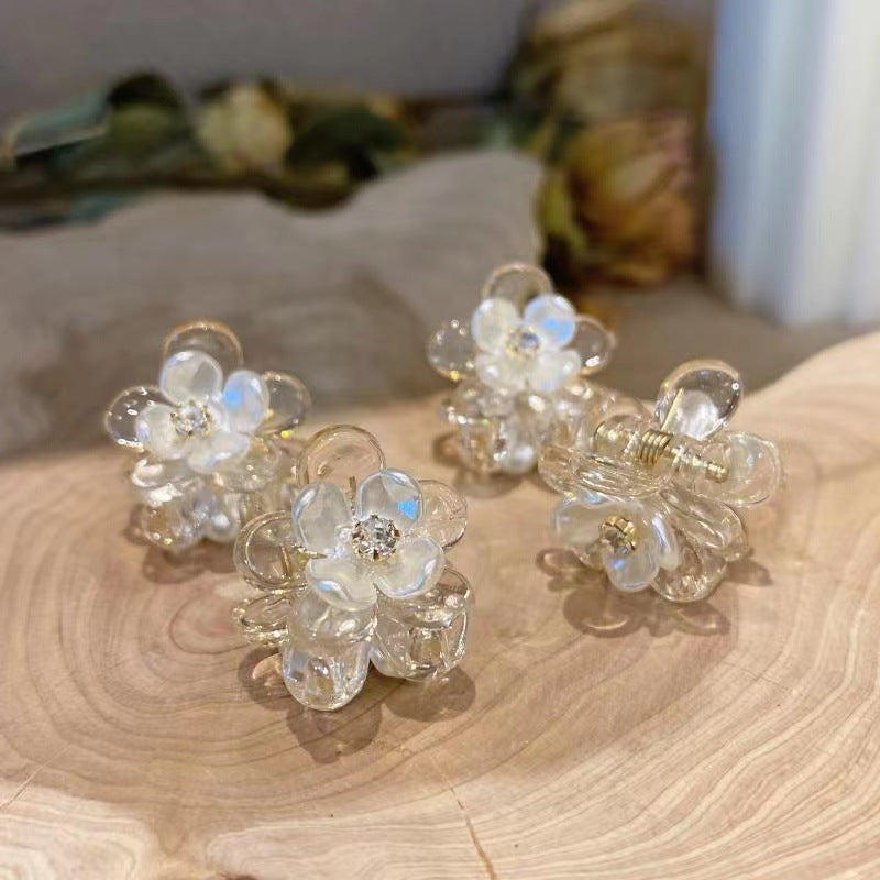 Crystal Bloom Hair Clip