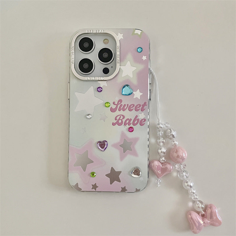 Sweet Babe Pink Vibe Mirror Case