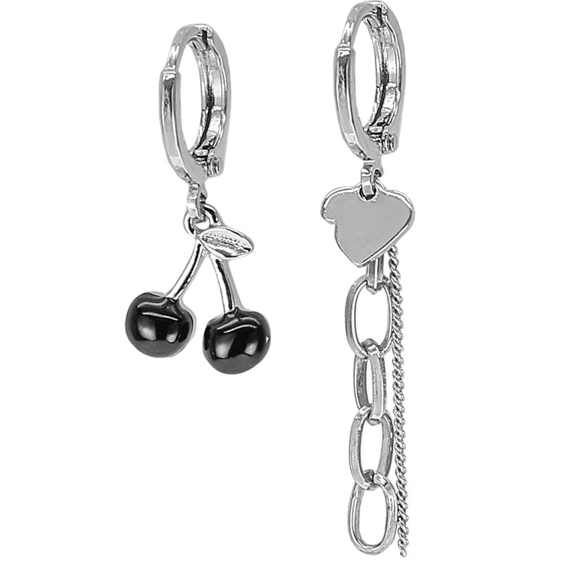 Black Cherry Earring Set