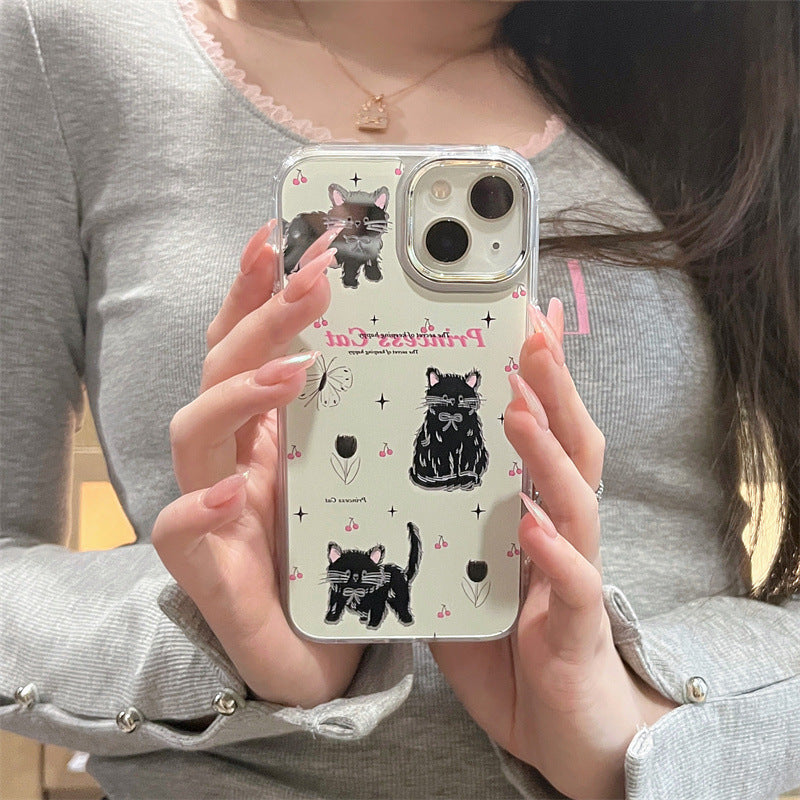 Mirror Cat Cute Case