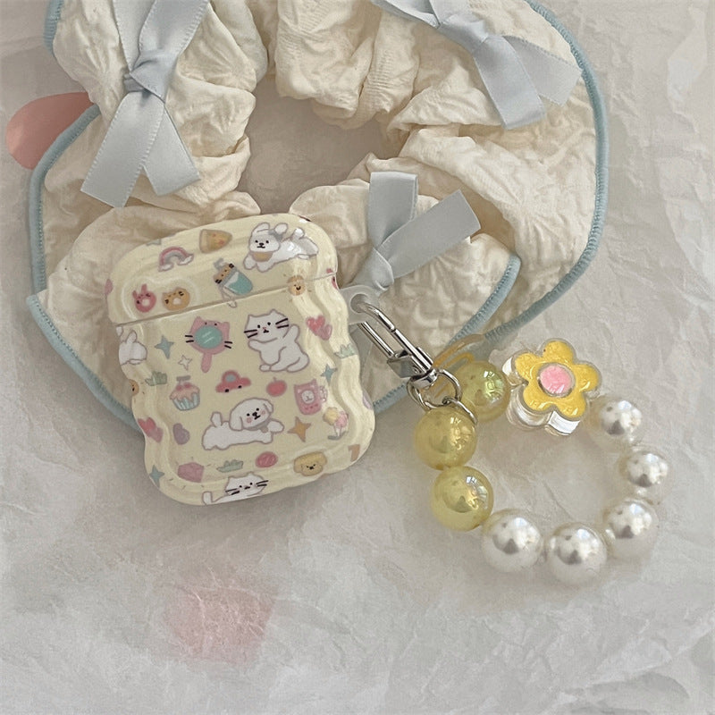 Hoppin Doggo Yellow AirPods Case