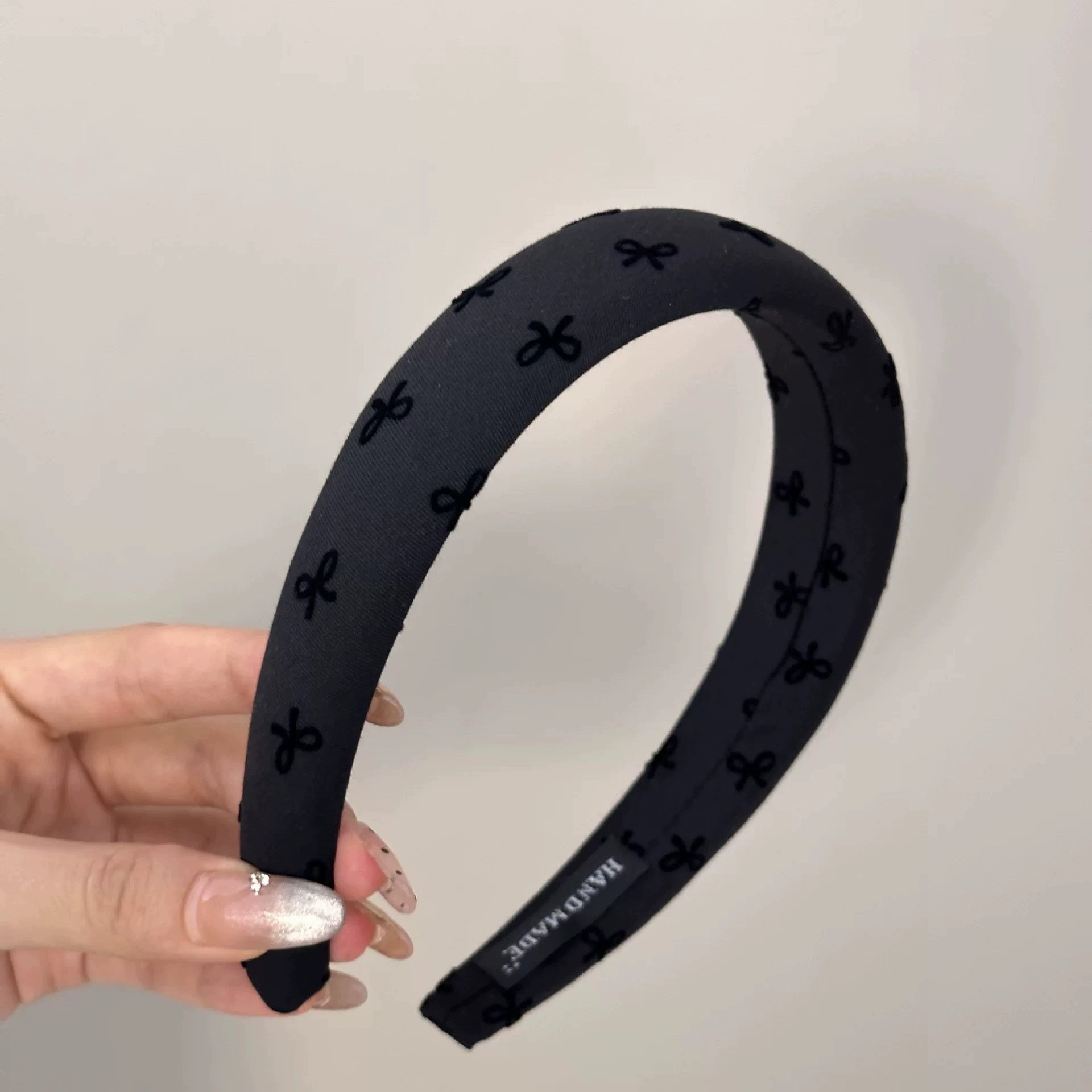 Chic Bow Print Headband