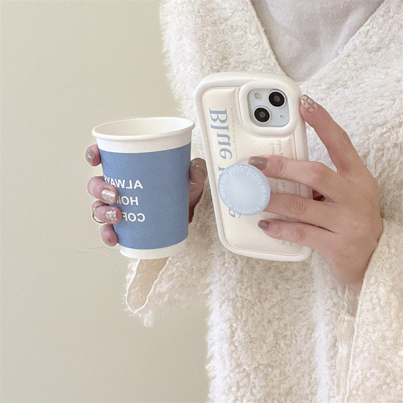 Blue Haze Pop Socket Case