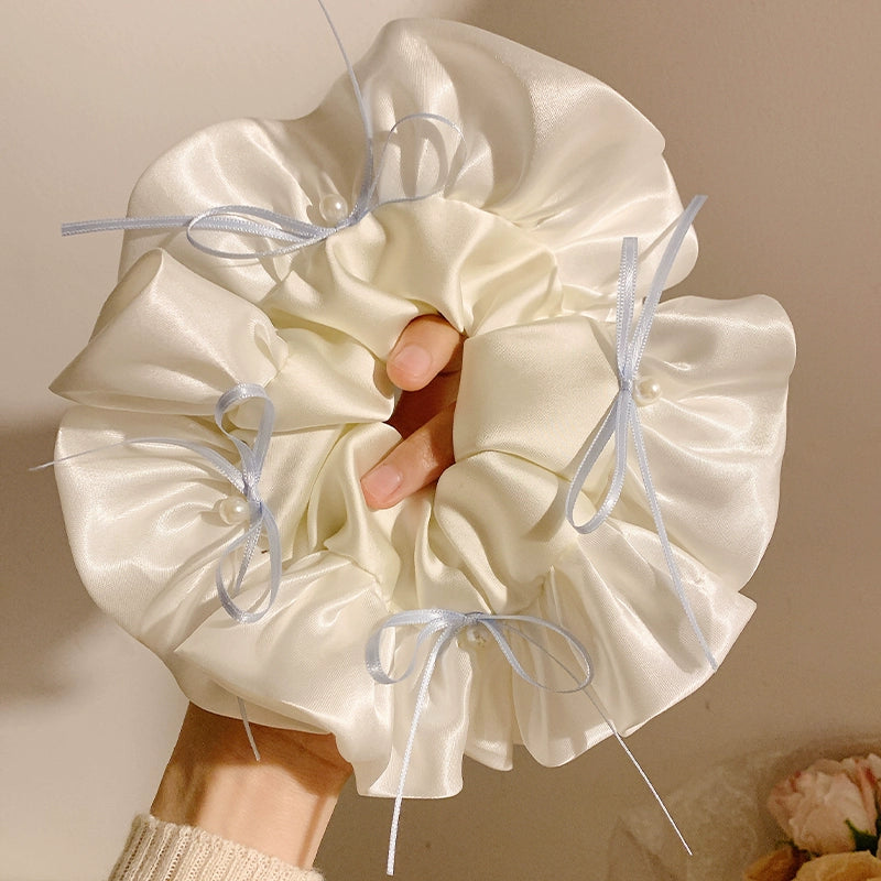 Layered Ruffle Chiffon Hair Scrunchie