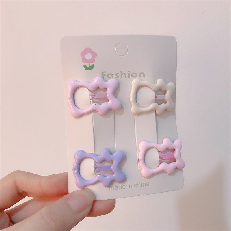 Cute Pastel Star Hair Clips