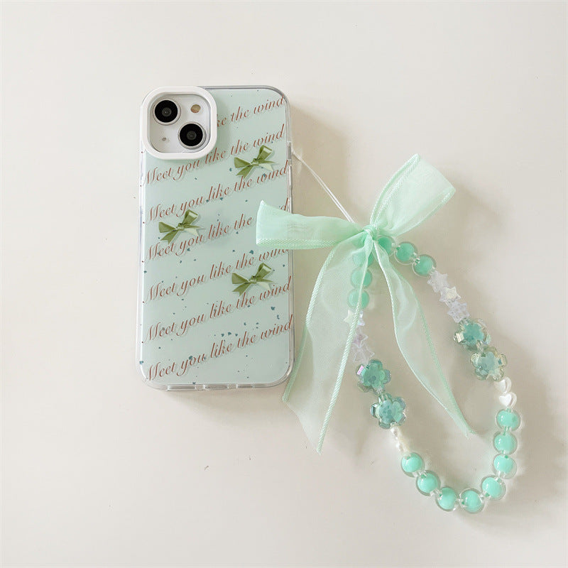 Tea Green Ribbon Case