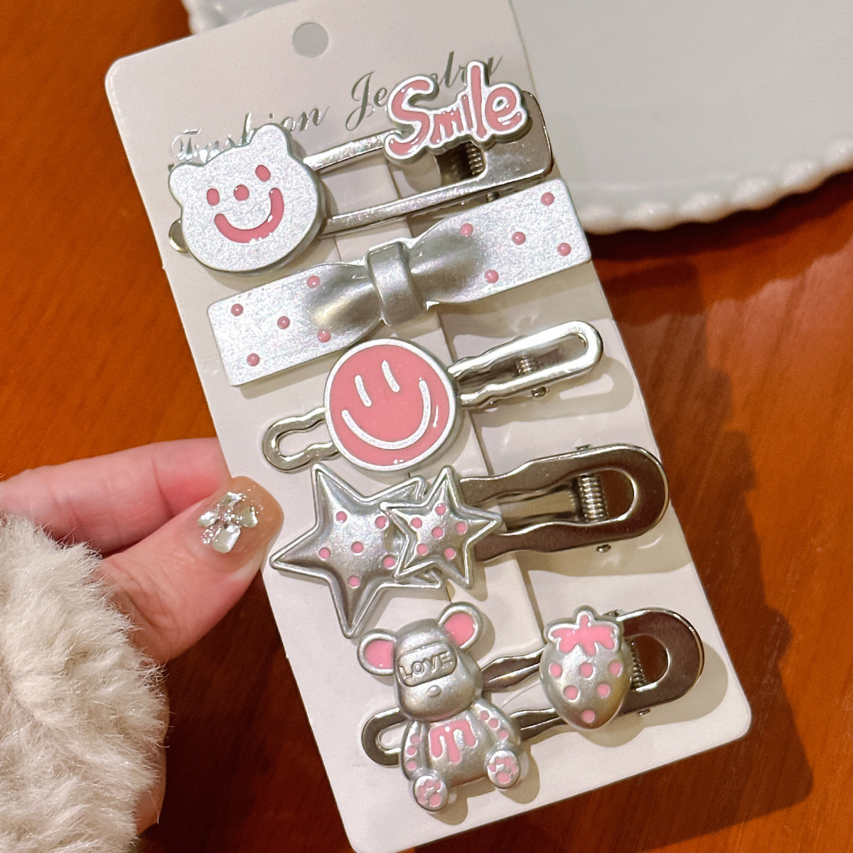 Cute Cartoon Girls Hair Clips