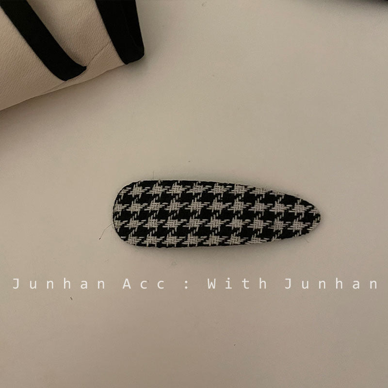 Modern Tweed Hair Clip